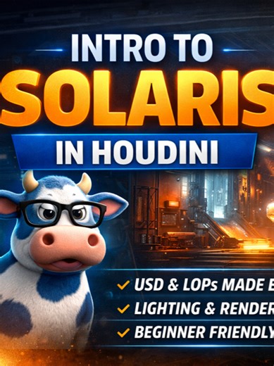Intro Into Solaris | LINK IN BIO #Houdini #CharacterRigging #gamedevelopment #Rigging #HoudiniFX #Animation #3dartist #BeginnerTutorial #autorig #APEX