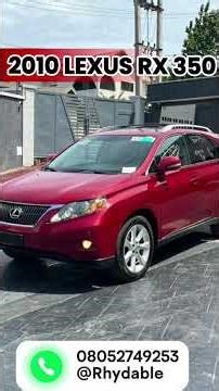 2010 LEXUS RX 350 | SUPER CLEAN