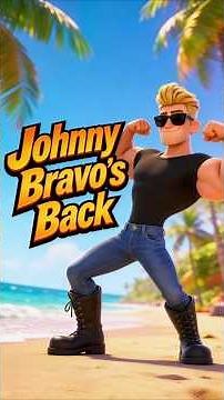Johnny Bravo's Hilarious Beach Adventure - Animated Comedy Story