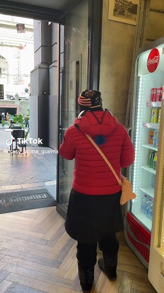 Urban Style Showcase: Red Puffer Jacket Look