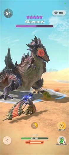 10★ Glavenus vs G10-5 Deviljho LS (Sacred Sheath) - #MHNow #longsword #glavenus