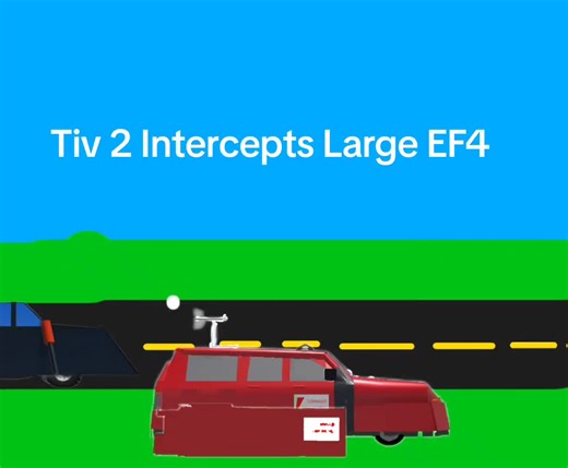 Tornado Interceptor Animation: Tiv 2's EF4 Encounter