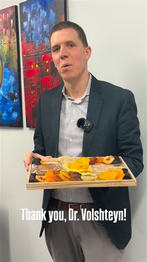 Thank you Dr Boris Volshteyn for the holiday tray! Its great to have such talented colleagues and friends. Best wishes for the New Year! @atlanticsurgicalassociates | Bluemont Plastic Surgery