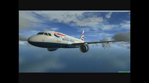 【FSX】ジブラルタル空港着陸 A318