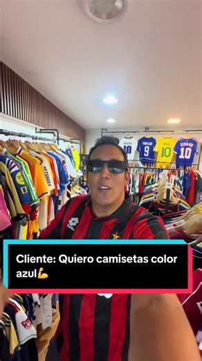 Camisetas Azules Importadas para Fútbol
