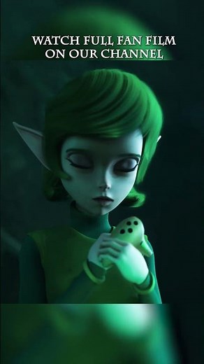 Link Remembers His Promise To Saria #zelda #animation #ocarinaoftime #majorasmask #herooftime