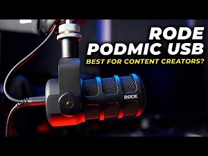 One of the Best Mic Rode PodMic USB