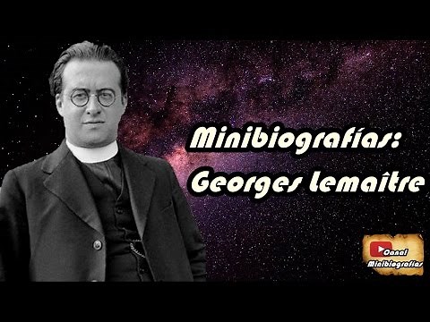 Minibiografías: Georges Lemaître