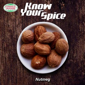 14 reactions | The nutmeg spice also known by various Nigerian names; like Ehuru, Ariwo, Ehiri, Airama and more. It is gotten from a tropical evergreen tree. The Spice has a distinctive fragrance and a slightly sweet taste. It is used to flavour many kinds of baked goods, puddings, meats, sausages, vegetables and much more. #AyoolaFoods #KnowYourSpice #foodie #instacool #instagood #foodstagram #instadaily | Ayoola Foods Limited | Facebook