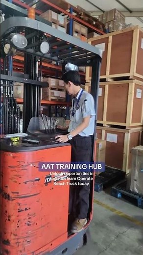 Operate Reach Truck onsite training