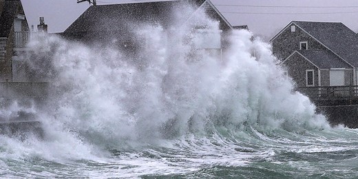 Mass headache: Boston snow busts but nor'easter brings blizzard 60 miles away