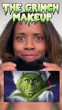 Turning Myself Into THE GRINCH Christmas SFX Makeup Tutorial