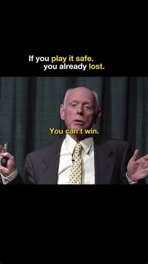 If you play it safe… you already lost. #shorts ￼￼#riskmanagement #viral #power #trending