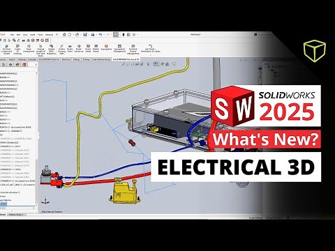 Automatic Updates, Flat Routes, and More - What's New SOLIDWORKS Electrical 3D 2025