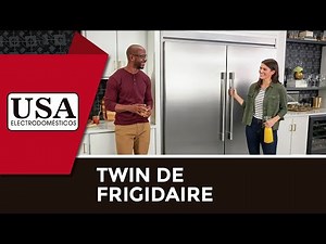 Un Vistazo al Refrigerador y Congelador Twin de Frigidaire - FPFU19F8WF + FPRU19F8WF