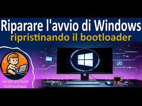 Repair Windows startup with corrupted bootloader