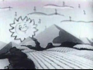 1950s Animated Wine commercial