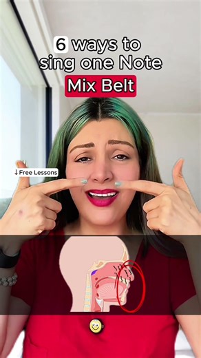 Title: 6 Ways to Sing 1 Note !! Vocal Registers/Styles: Falsetto/Head/Mix/Mix Belt/Chest/Chest Belt