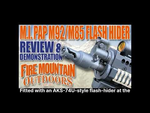 Zastava ZPAP M85 5.56 NATO Pistol: A Robust, Compact Serbian AK in AR Caliber