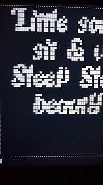 STOP Ugly Fonts! 🤯 Custom ESP32 Dot Matrix Fonts & Icons (EASY FontForge & Python HACK