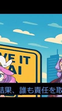 【AI会話】AIに“判断”を任せた結果、誰も責任を取らなくなった社会 2025/12/13