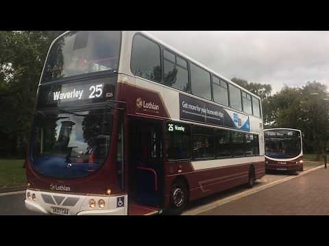 Full Route Visual: Lothian Buses X25