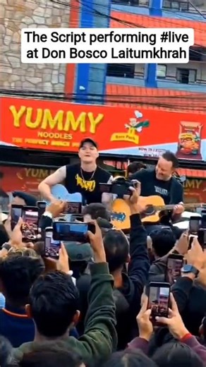 The Script Band performing at Laitumkhrah shillong #Cherry #blossom #festival #2025 #meghalaya