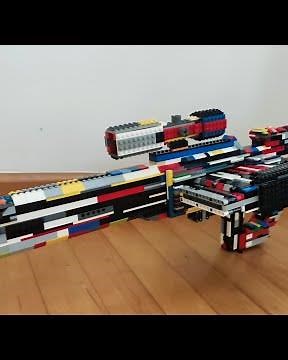 Lego Kraber (working, shell ejecting)