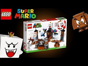 4-Min Speed Build | LEGO Super Mario 71377 King Boo and the Haunted Yard Expansion Set