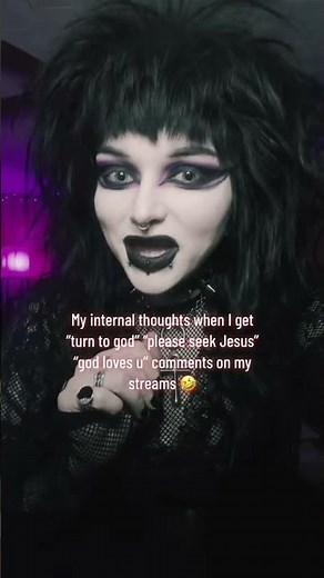 Still stands we don’t do proselytisation over here 🥀 #goth #gothic #gothgirl
