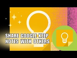 ⭐ MASTERY: How To Share Google Keep Notes With Others | Easy guide