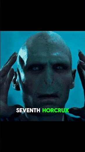 why not Voldemort created exactly 7 horcrux #harrypotter #harrypottertheory #voldemort #ytshorts