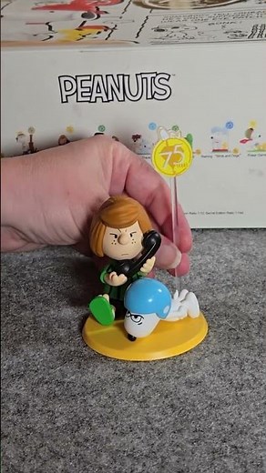 Peppermint Patty & Snoopy Game Over - Pop Mart Peanuts 75th Anniversary Figurine