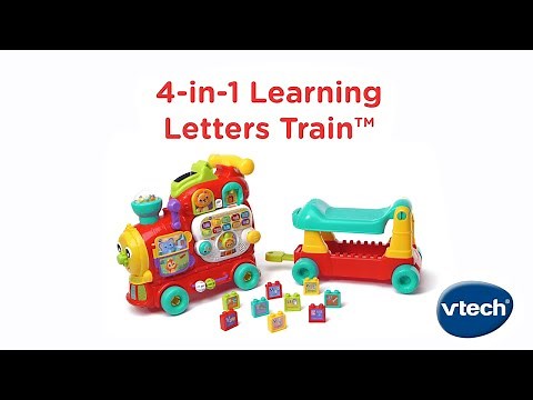 4-in-1 Learning Letters Train™ | Demo Video | VTech®