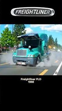 Freightliner Trucks Evolution From 1942 to the Future of Electric Trucks (eCascadia)