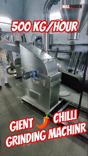 Industrial Automatic Chili Powdering Machine for Business Use