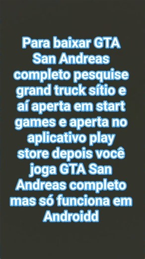 tutorial de como baixar GTA San Andreas