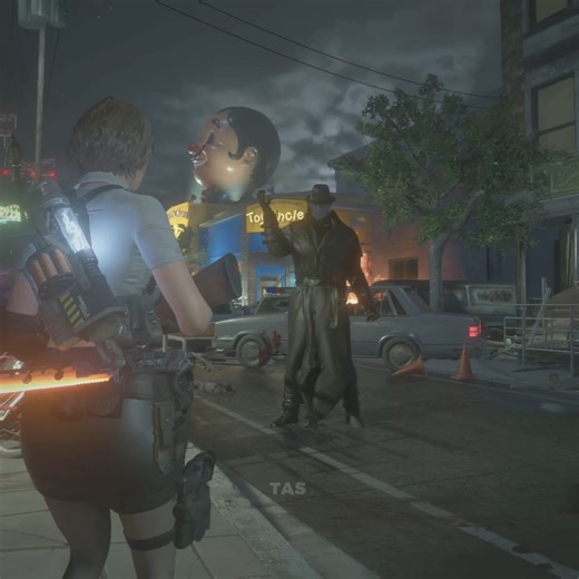 6.9K views · 152 reactions | Jill vs Mr.X (Tyrant) fight - Resident Evil 3 Remake #gameplay #residentevil #residentevil3remake #residentevil3 | TAS GameGeek | Facebook