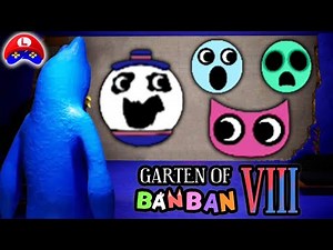 Garten of Banban 8 - FIRST PREVIEWS of MURALS for the MISSING CHARACTERS (official depictions) 👀
