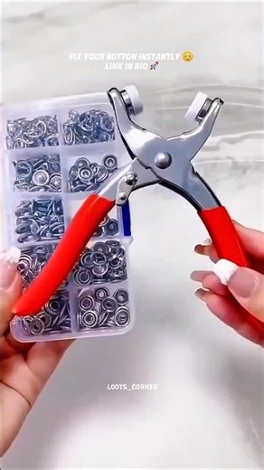 Snap Button Tool 🔥 - Useful Product No.6 Link in bio 🔗 #Loots_corner #shorts