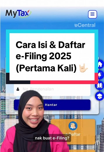 Cara Daftar dan Isi e-Filing Untuk Cukai Pendapatan