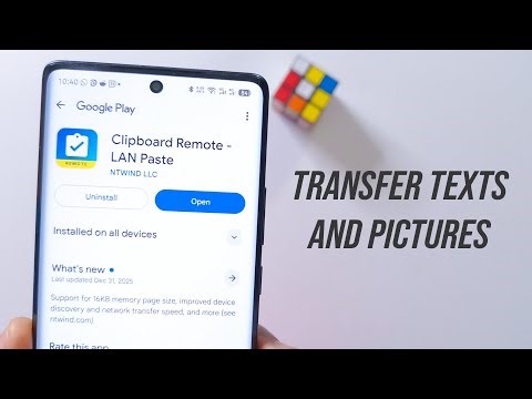 How To Use Clipboard Remote - Easily Transfer Texts between Devices