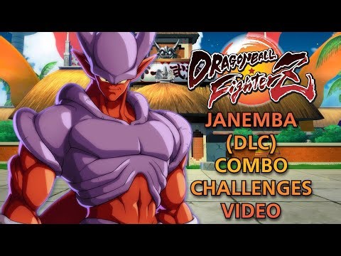 Dragon Ball FighterZ - Janemba (DLC) Combo Challenge Video