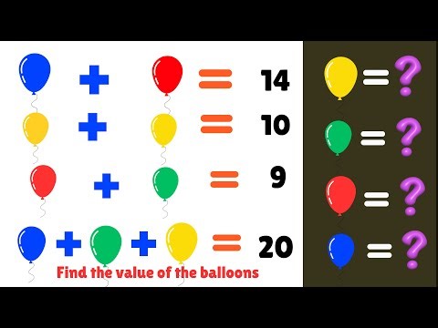Easy math puzzle with answer | math puzzle game | Iq test part-1 #maths #iqtest #mathematics