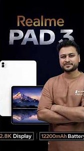 Best Android Tablet - Realme Pad 3 🔥 #realmepad3 #realme #review