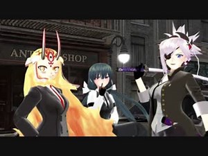 MMDスーツモデル配布します・宮本武蔵・茨木童子・アサシンパライソ