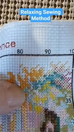 Tips & Tricks: Relaxing Sewing Method #tips #tricks #shorts