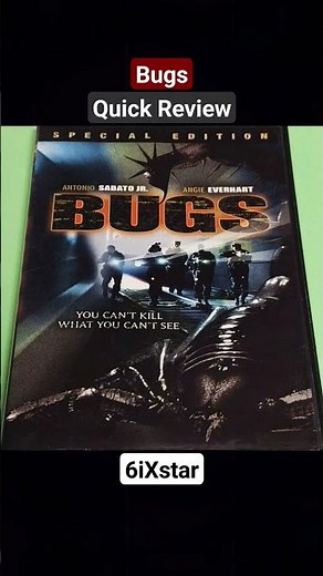 Bugs (2003) Sci-Fi Horror Movie Breakdown Quick Review #1 (C) Decent - 6iXstar (Beats)
