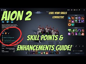 AION 2 – Skill Points & Enhancements Guide! How to Upgrade Your Skills & Stigmas (Beginner Tips)