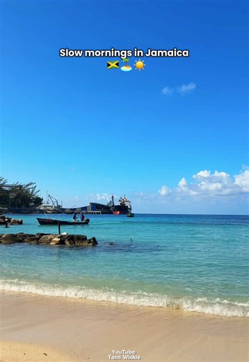 Ocho Rios has a soul that goes way back before tourism. It started as a small fishing village called ‘Las Chorreras.’ That incredible Caribbean Sea blue has been the heart of this town for generations. From the original fishermen to the stunning views we see today, the water is where the real story of Ochi begins. The sea has seen it all from the first fishermen to the views we love today. ☀️🎣 🏝️💙 Follow for more Jamaica videos 🇯🇲❤️ #OchoRios #JamaicaVibes #IslandLife